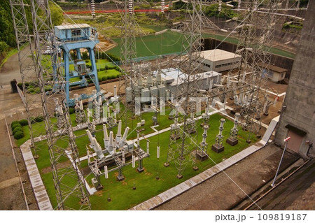 秋葉ダムの発電所 秋葉ダムの発電所 109819187