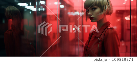 Woman of Digital Distance 109819271