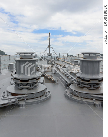 海上自衛隊たかなみ型護衛艦の揚錨機 海上自衛隊たかなみ型護衛艦の揚錨機 109819920