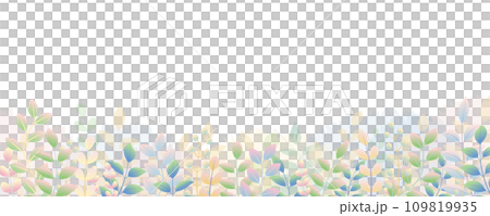 Vector background material with pastel colored plants Vector background material with pastel colored plants 109819935