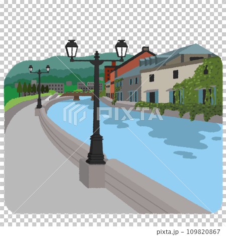 小樽運河圖 109820867