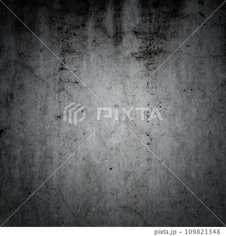 Grungy concrete wall and floor as background Grungy concrete wall and floor as background 109821348