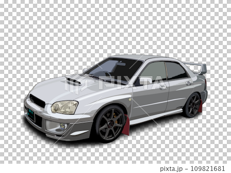 Silver car - CAR Silver car - CAR 109821681