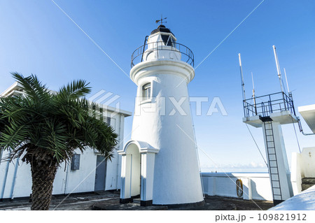 Building view of the Keelung Lighthouse in Taiwan, was built during Japanese rule. Building view of the Keelung Lighthouse in Taiwan, was built during Japanese rule. 109821912
