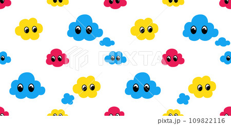cloud seamless pattern colorful pastel rgb vector cartoon repeat background scarf isolated animal tile wallpaper gift wrapping paper illustration doodle design cloud seamless pattern colorful pastel rgb vector cartoon repeat background scarf isolated animal tile wallpaper gift wrapping paper illustration doodle design 109822116