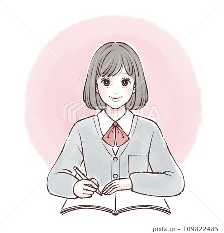 学生のイラスト素材 109822485