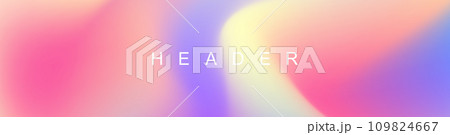 Abstract pastel gradient header background. Innovation header background design for cover. Landing page concept for your graphic design 109824667