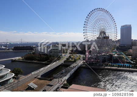 横浜みなとみらいの景観 109828596