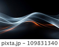 幻想的でクールなデジタル空間の背景素材 109831340