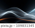 幻想的でクールなデジタル空間の背景素材 109831345