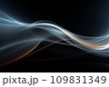 幻想的でクールなデジタル空間の背景素材 109831349
