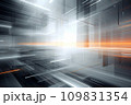 幻想的でクールなデジタル空間の背景素材 109831354
