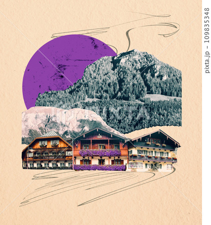 Konigsee, Germany - lake surrounded with mountains, Berchtesgaden National Park, Bavaria, Germany 109835348