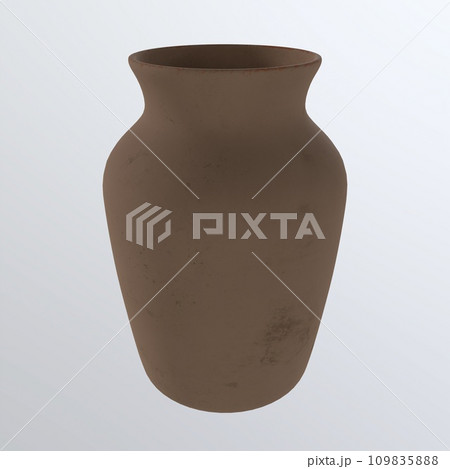 Vase isolated on white background Vase isolated on white background 109835888