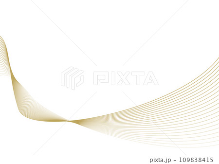 流れるイメージ、曲線・流線・ウェーブの背景 流れるイメージ、曲線・流線・ウェーブの背景 109838415
