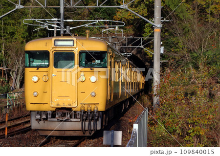 伯備線／赤穂線115系電車（6両編成：播州赤穂行） 109840015