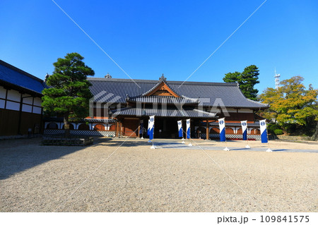 【佐賀県】快晴の佐賀城 本丸御殿 109841575