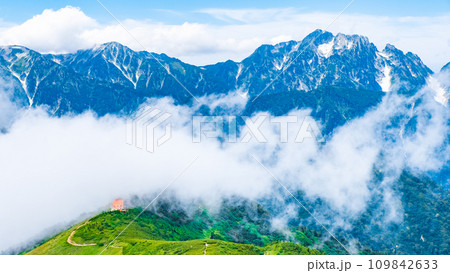 夏の爺ヶ岳登山(種池山荘と別山・剱岳) 夏の爺ヶ岳登山(種池山荘と別山・剱岳) 109842633