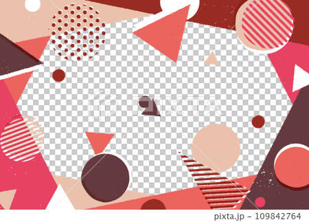 Background material_Rough Memphis pattern Background material_Rough Memphis pattern 109842764