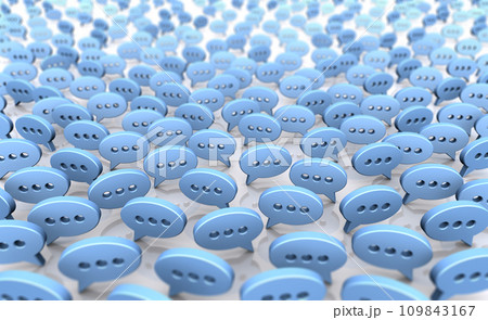 SNSでのコメント発信のイメージ 109843167