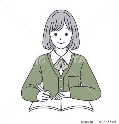 学生のイラスト素材 109843369