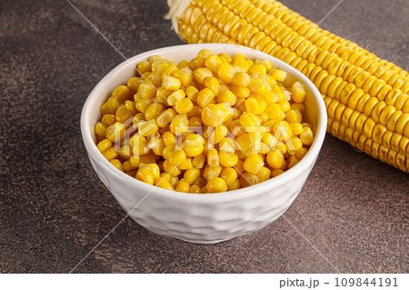 Marinated corn in the bowl Marinated corn in the bowl 109844191