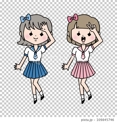 雙胞胎女孩 雙胞胎女孩 109845746