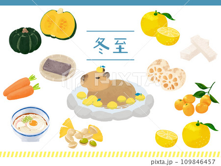 冬至のイラスト 109846457