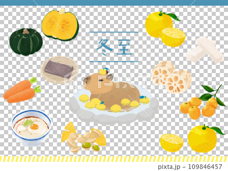 冬至のイラスト 109846457