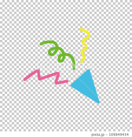 クラッカーのイラスト 109849434