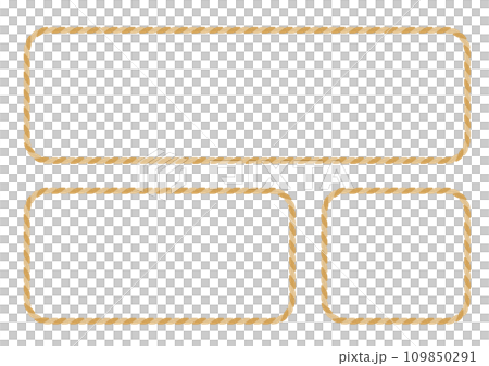 Shimenawa frame set_2 109850291