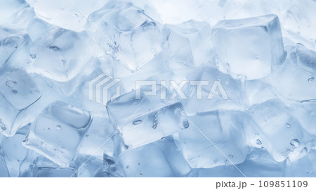 氷のイメージ。AI生成画像 氷のイメージ。AI生成画像 109851109