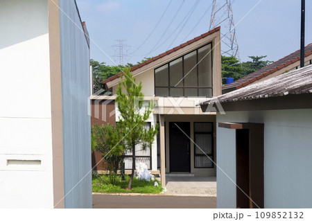 Residential houses in a housing area Residential houses in a housing area 109852132