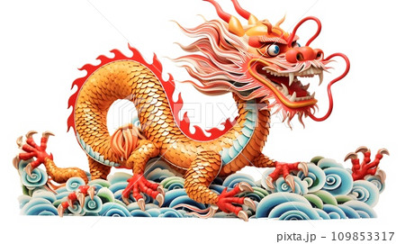 オリジナル手描きイラスト 中華 龍 【錦華光】額装タッセル付き 原画 Amazon.co.jp: 絵画 インテリア おしゃれ 赤富士 龍神 龍