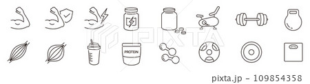 Protein, Gym, Bodybuilding, Fitness, Health Protein, Gym, Bodybuilding, Fitness, Health 109854358