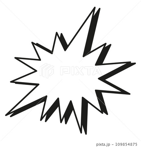 Journal doodle icon. Hand drawn banner or element for notebook, diary and planner. Doodle scribble style. Vector illustration 109854875