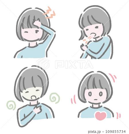 頭痛 くしゃみ 吐き気 動悸 109855734