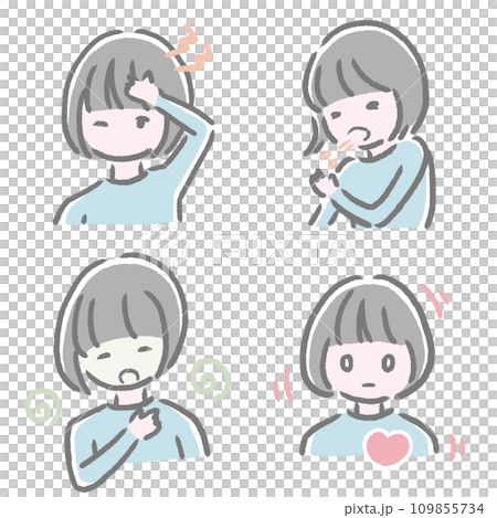 頭痛 くしゃみ 吐き気 動悸 109855734