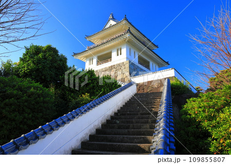【佐賀県】快晴の竹崎城 【佐賀県】快晴の竹崎城 109855807