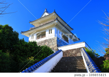 【佐賀県】快晴の竹崎城 【佐賀県】快晴の竹崎城 109855815
