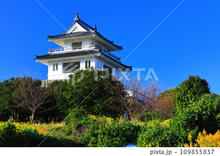 【佐賀県】快晴の竹崎城 【佐賀県】快晴の竹崎城 109855837