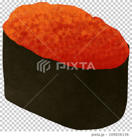 japanese style red caviar for japanese food 109856136