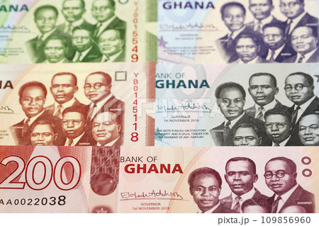 Ghanaian money a business background 109856960