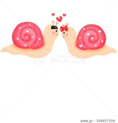 Snail couple snail 109857356