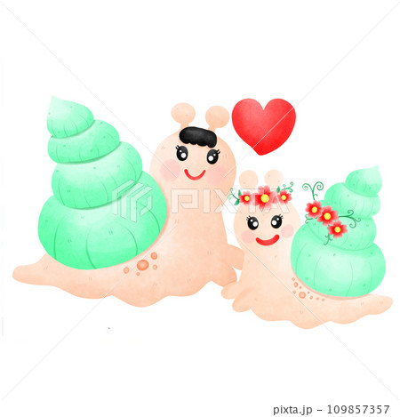 Snail couple snail Snail couple snail 109857357