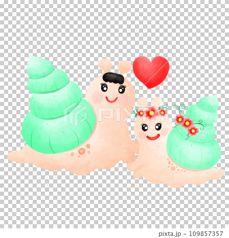 Snail couple snail Snail couple snail 109857357