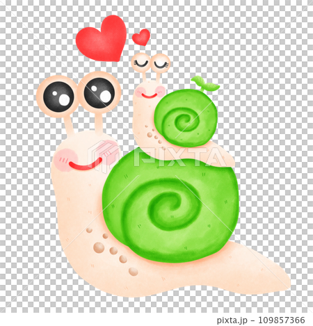 Snail couple snail Snail couple snail 109857366