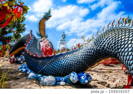 Wat Roi Phra Phutthabat Phu Manorom, Mukdahan, Thailand 109859207