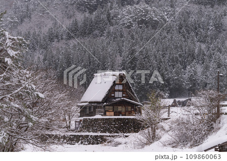 冬の白川郷 109860063