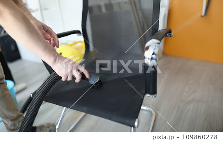 Adults hand holding tube 109860278